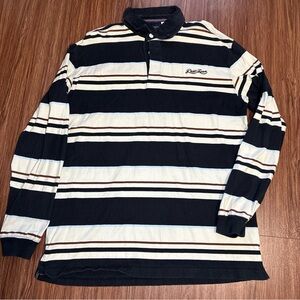 Phat Farm Long Sleeve Polo Shirt Size XL